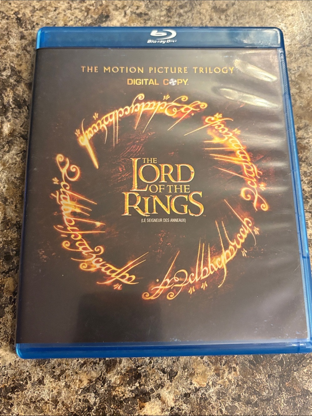 The Lord of the Rings Trilogy Blu-ray - Black & Gold